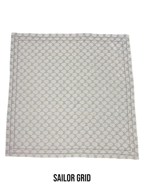Hijab Segiempat Motif Sailor Grid - Image 3