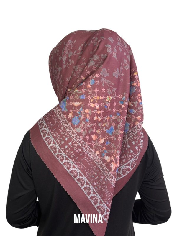 Hijab Segiempat Motif Mavina - Image 2