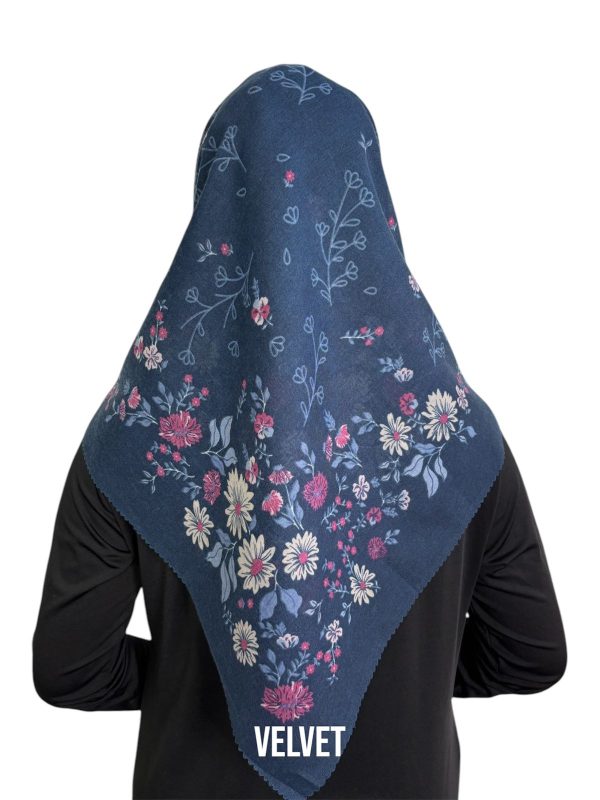Hijab Segiempat Motif Velvet