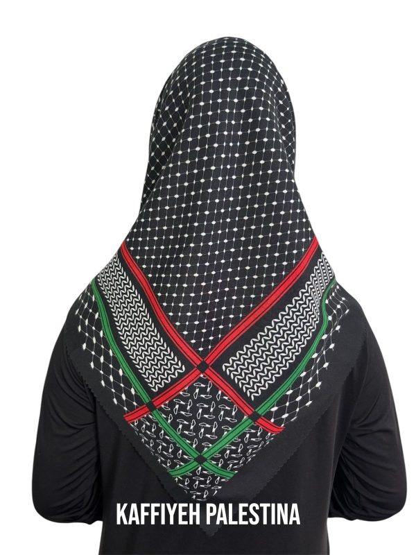 Hiab Segiempat Motif Kaffiyeh Palestine