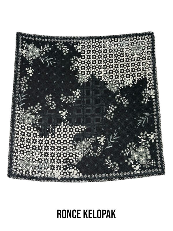 Segiempat Hijab Motif Ronce Klopak - Image 2