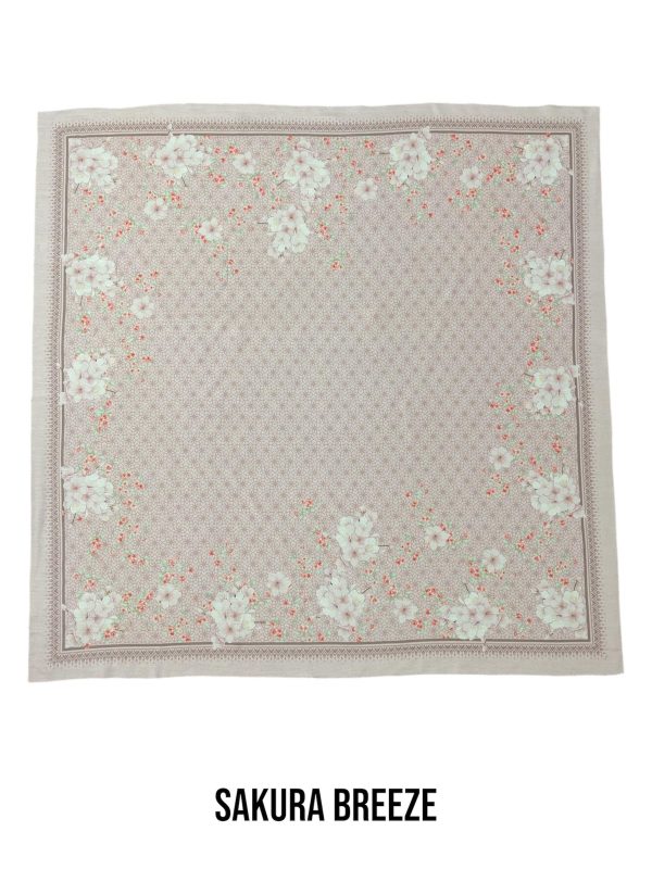 Hijab Segiempat Motif Sakura Breeze - Image 4