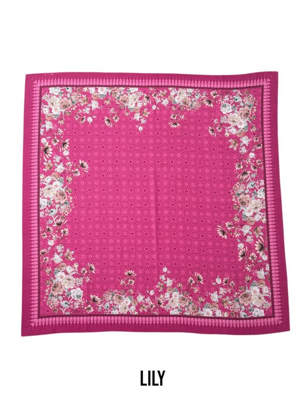 Hijab Segiempat Motif Lily - Image 6