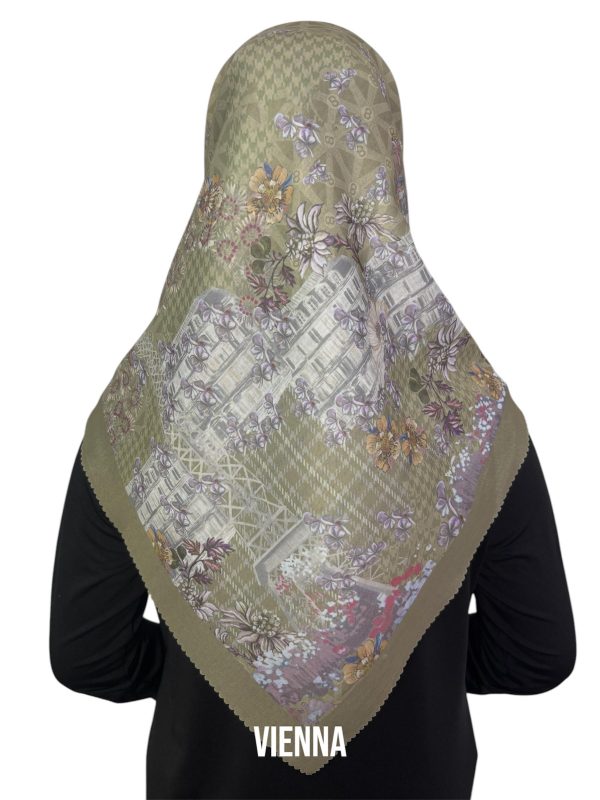 Hijab Segiempat Motif Vienna