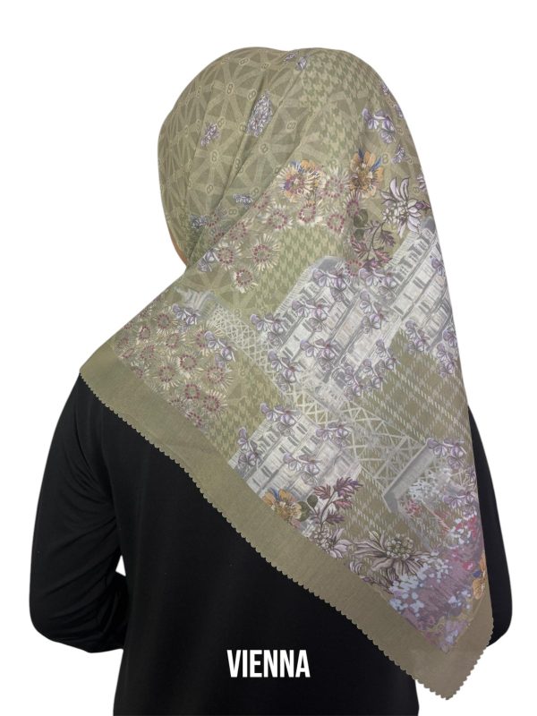 Hijab Segiempat Motif Vienna - Image 2