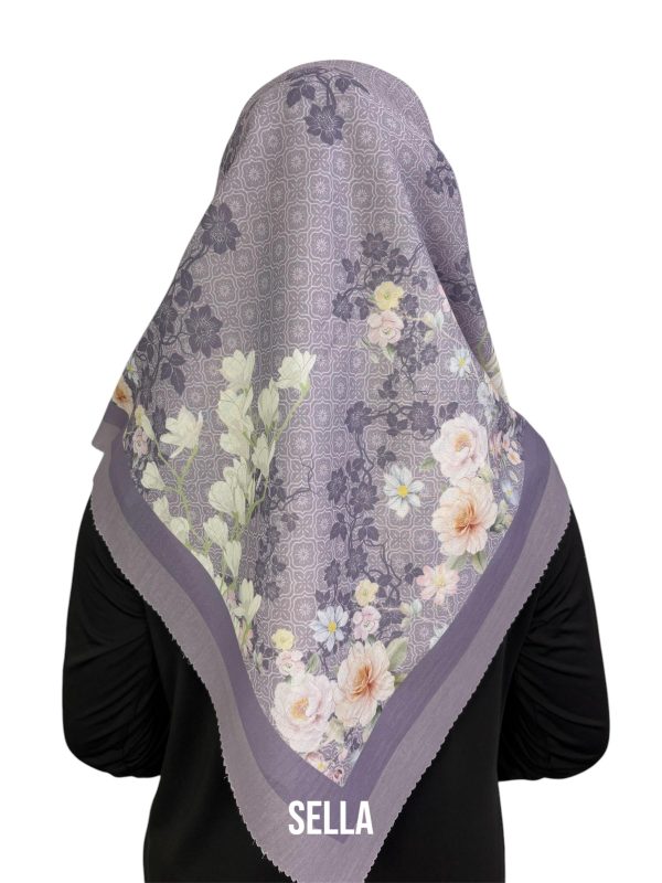 Hijab Segiempat Motif Sella - Image 7
