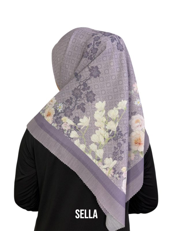 Hijab Segiempat Motif Sella - Image 8