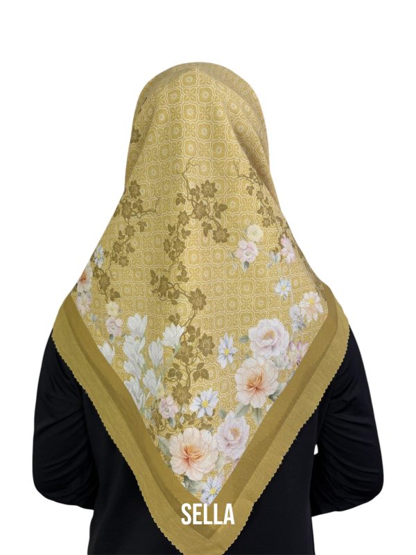 Hijab Segiempat Motif Sella - Image 5