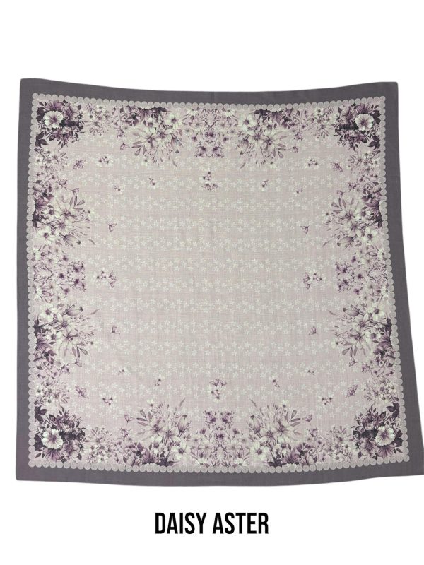 Hijab Segiempat Motif Daisy Aster - Image 7