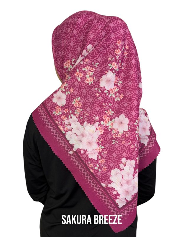 Hijab Segiempat Motif Sakura Breeze - Image 15