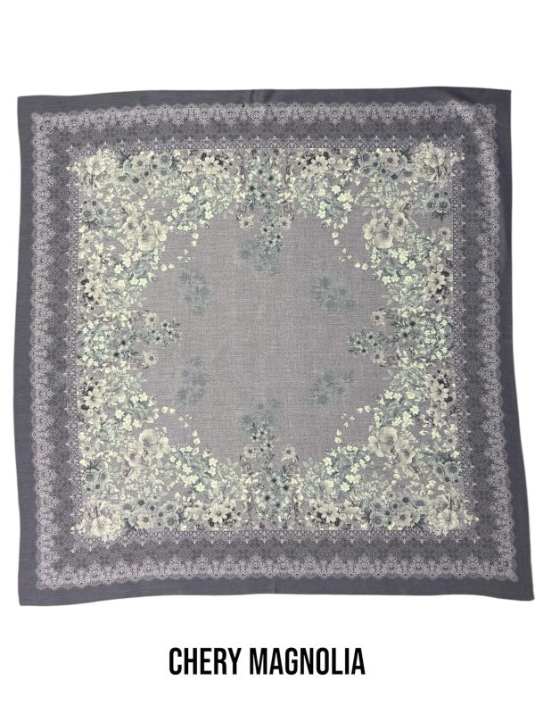 Hijab Segiempat Motif Chery Magnolia - Image 7