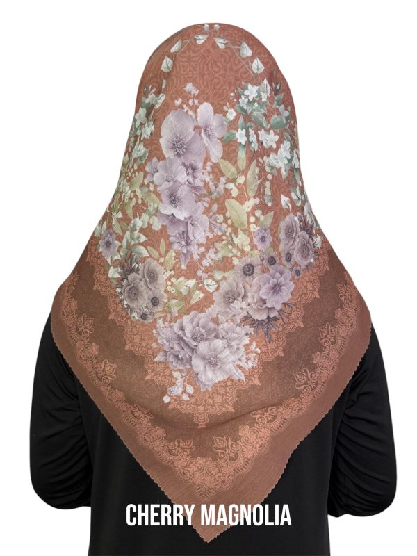 Hijab Segiempat Motif Chery Magnolia - Image 12
