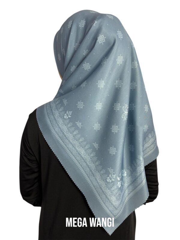 Hijab Segiempat Motif Mega Wangi - Image 2