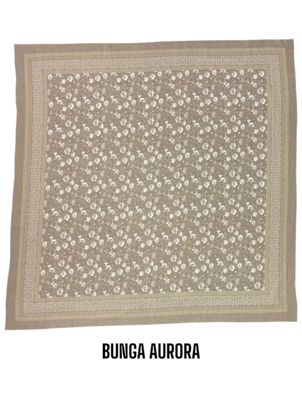 Hijab Segiempat Motif Bunga Aurora - Image 4