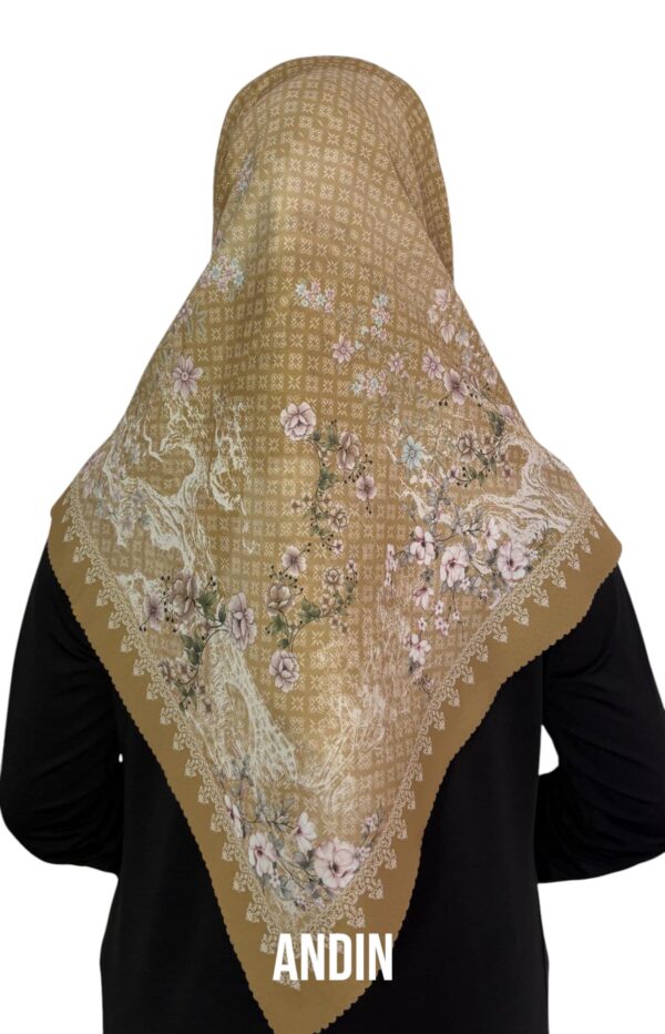 Segiempat Hijab Motif Andin - Image 21