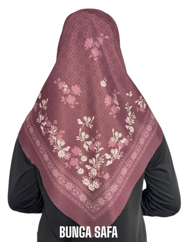 Hijab Segiempat Motif Bunga Safa - Image 18