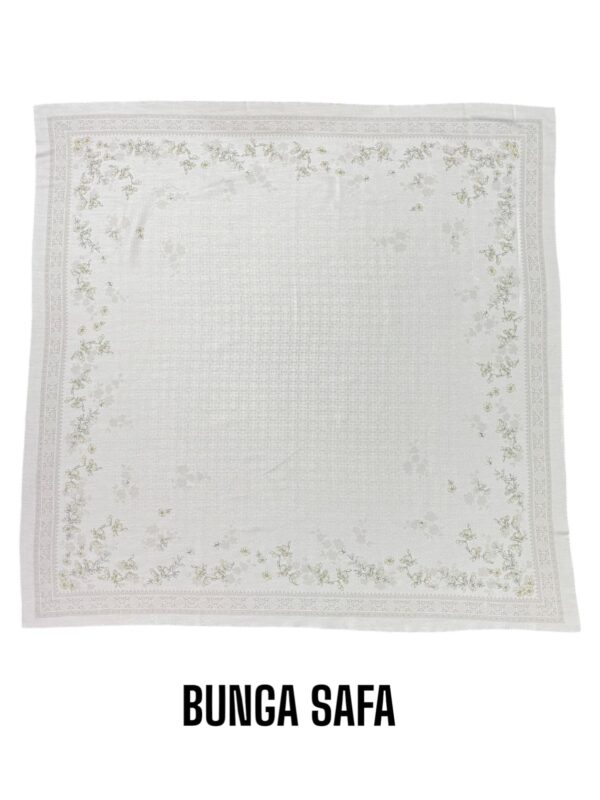 Hijab Segiempat Motif Bunga Safa - Image 10